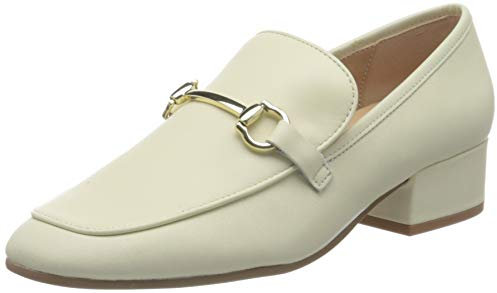 Steve Madden Damen Loafer Bone Leather Mönch-Schnallenschuh, 38 EU