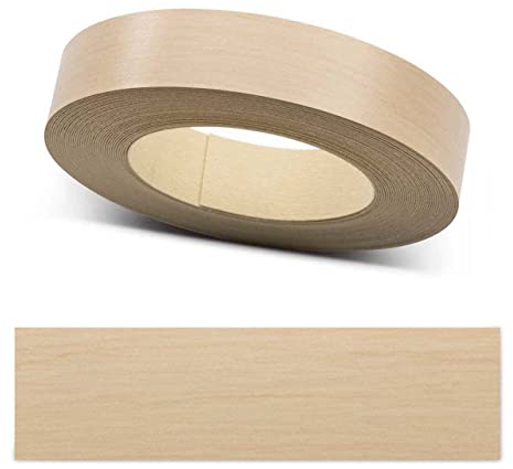 ben+camilla.com Kantenumleimer zum Aufbügeln | Ahorn 20 mm x 5 m Rolle (glatt matt) | Premium Qualität für professionelle Ergebnisse | Kantenschutz