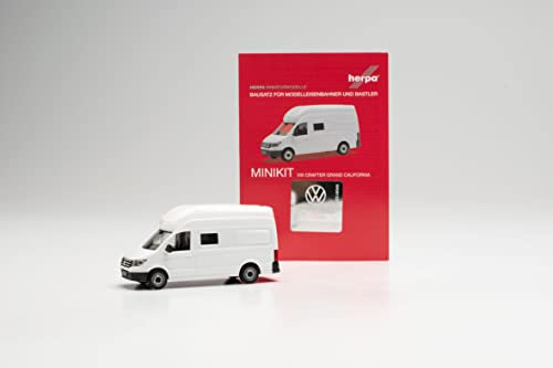 Herpa 013888 H0 Volkswagen Crafter Grand California, Divers, Weiß