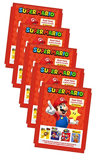 Panini Super Mario Sticker - Play Time (2023) - 5 Tüten Sammelsticker
