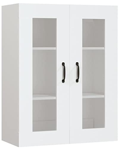 vidaXL Hängeschrank Weiß 69,5x34x90 cm