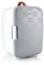 Subcold Pro15 Luxury Mini Fridge Cooler | Compact 15L Portable Small Fridge 12v & 240v | Efficient Quiet Cooling System | Ideal for Bedroom, Office, Beauty & Car (Chequer Grey)