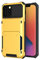 SORAKA Coque pour iPhone 12 Mini avec étui Porte-Cartes étui Portefeuille Armor iPhone 12 Mini Coque Protection Contre Les Chocs en PC TPU 2 en 1 à Double Couche Peut contenir 5 Cartes