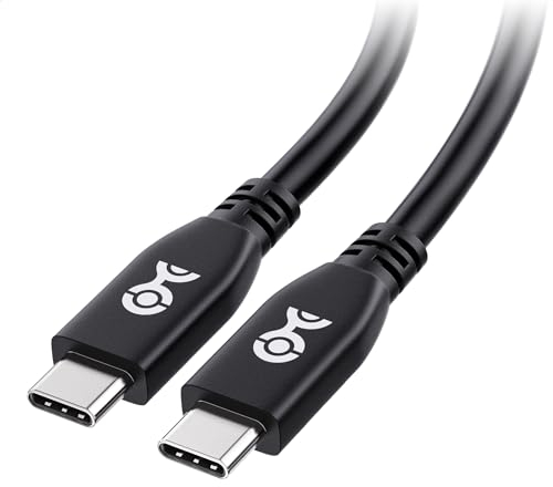 Cable Matters Câble USB4 avec données 40Gbps, Support vidéo 8K et Recharge de 240W 0,3m - Entièrement Compatible USB-C et Thunderbolt 4