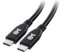Cable Matters Câble USB4 avec données 40Gbps, Support vidéo 8K et Recharge de 240W 0,3m - Entièrement Compatible USB-C et Thunderbolt 4