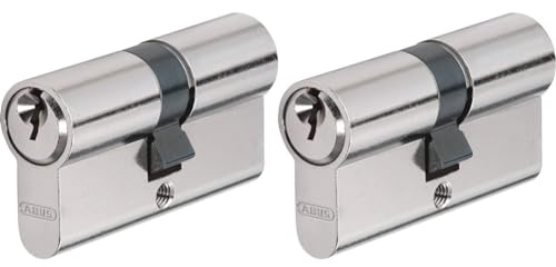 ABUS E50 N 30/35 – eurocilindro Serreta Nickel (Packung mit 2)