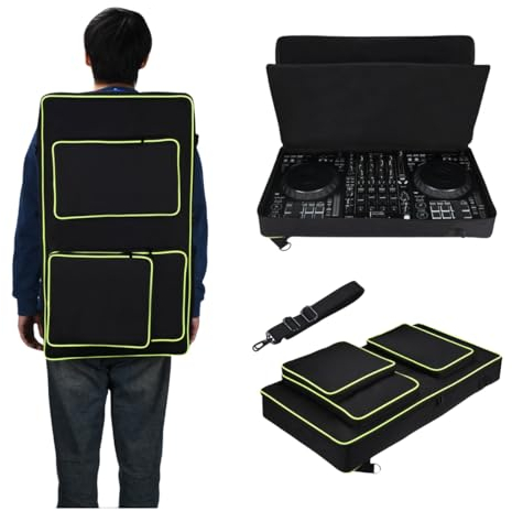 DJ-Controller-Tasche für Pioneer DDJ FLX10, DDJ 1000, DDJ 1000SRT Pioneer DJ-Mixer-Tasche, verdicktes Innenfutter, stoßfest, multifunktional, Party, Straßenaufführung, Outdoor, tragbare DJ-Gigbag