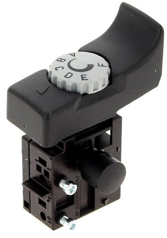 ADEPEM A VOS MARQUES, PRÊT, REPAREZ ! Interrupteur Marche - Arrêt 4931380635 Noir Rotatif Bouton Poussoir ON-ON-OFF Perceuse