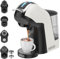 KOTLIE Accesorios para Cafetera de Cápsulas Multifunción EM-308A sólo para Nespresso cápsulas
