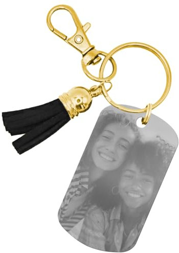 Generisch Personalisierbarer Schlüsselanhänger Lieblingsmoment - mit Foto und Wunschtext