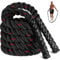 Jump Rope, 2.8lb Weighted Jump Rope for Fitness, 2.8M Length 25MM Diameter Heavy Exercise Jumping Ropes, Adult Skipping Rope for Men Women Improve Strength, Building Muscle, Home Workout Equipment