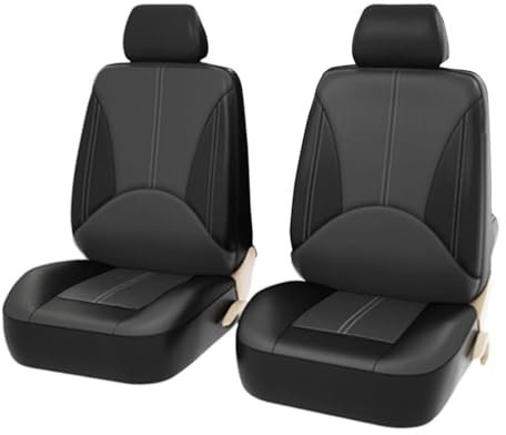 XYHHQ 4 Stück Auto Sitzbezüge für Renault Kangoo III 2021 2022 2023 2024 2025, Leder Bequem Autositzbezüge Sitzschoner Innenraum Zubehör,A