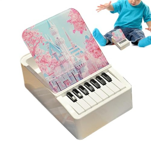 Playable Piano Desk Calendar, Playable Finger Piano Decorative Calendar, Monthly Desk Calendar 2025, Battery Powered Timed Calendar, Creative Desktop Calendar For Boys, Creative Desktop Calendar