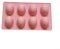 Moldes de silicona para Pascua para huevos para hacer dulces, jabones y bombas de baño (rosa)