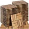 tectake® Lot de 40 Dalles clipsables exterieur Caillebotis exterieur Dalle Bois Résistant aux intempéries pour Revêtement de sol extérieur Terrasse Balcon Veranda Abri de jardin Dalle spa