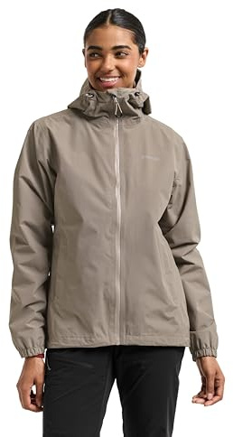 Didriksons - Varja 2 Jacke - Damen Regenjacke - Wasserdicht Leichte - EcoLactam - Braun