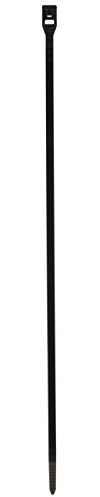 Ancor 199329 Cable Tie, Low Profile, 11, Black, 100pc