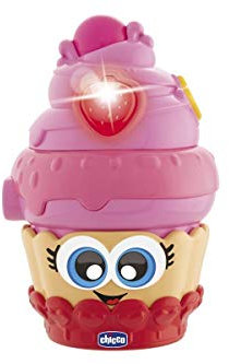 Chicco Candy Passione Cupcake, Gioco Elettronico con Luci e Suoni, 6-36 Mesi