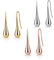 Philip Jones Set of Three Teardrop Earrings