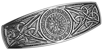 TEAMER Modische Vintage keltischer Knoten Haarspange Metall Haarspangen Haarschmuck Muster Gravur Kopfbedeckung Styling Geschenke für Frauen