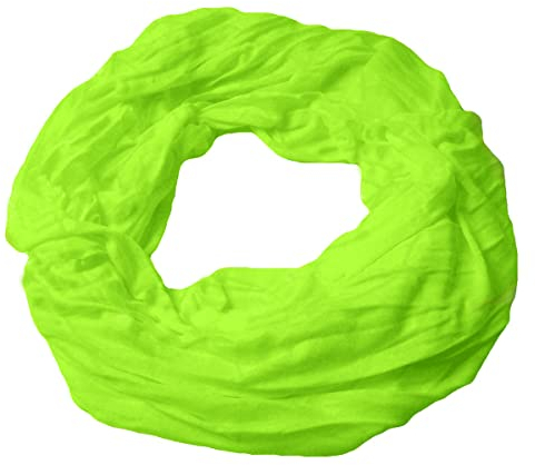 Niklarson Loop Schal Tuch neon-grüngelb Rundschal 160x45cm unisex Schlauch T5082