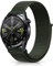 Niboow Cinturino Nylon 22mm per Huawei Watch GT 5/GT 4/GT 3/GT 2/GT Runner/Watch 4 Pro/Watch Buds - Verde Scuro