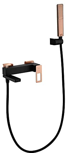 IMEX BDC032-7NOR SUECIA Grifo de Baño/Ducha Negro Oro Rosa