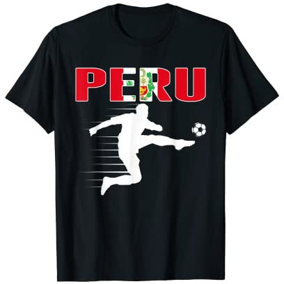 Peru Fußball-Trikot – Unterstützung der peruanischen Fußballmannschaft T-Shirt