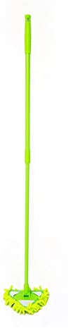 Mini trapeador de Limpieza Verde para el hogar de Microfibra Multifuncional, la Cabeza del trapeador se Puede Girar 180 ° y se Puede Colgar trapeador de Limpieza (Mop A)