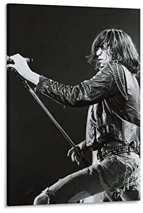 XINGSHANG Joey Ramone Poster Stern Poster für Wand Retro Poster 90er Jahre Poster Kunst Poster Leinwand Malerei Dekor Wanddruck Foto Zuhause Modern Dekorative Poster 40 x 60 cm