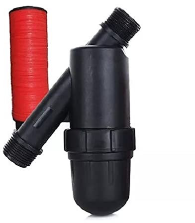 Filtro de anillas 3/4 para tubería 25 mm. Riego por Goteo. Capacidad Filtrado 120 Mesh. Sistema de Filtración para Agricultura. Filtro de Agua, Malla 120