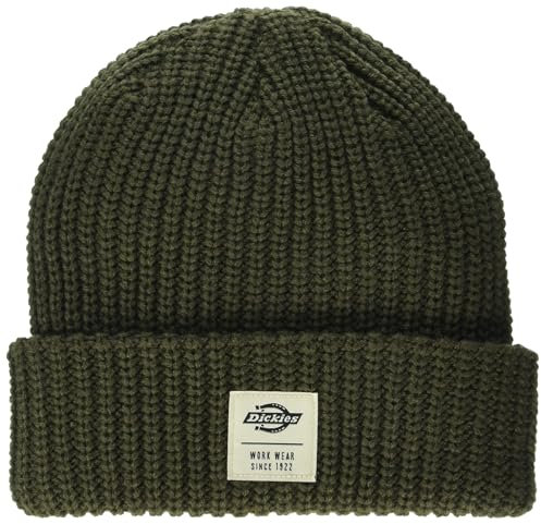 Dickies Herren Fischermütze mit Bündchen Beanie-Mütze, Grün, Einheitsgröße