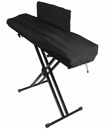 61 Tastatur Klavier abdeckung, CuiCanfla Klavier Abdeckung, mit Kordelzug zum Schutz Elektronischen Klaviertastatur