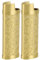 Vintage Botanic Design Feuerzeughülle aus Zinklegierung für BIC-Feuerzeug in Voller Größe Typ J6, Schutzhülle Im Stil (Gold)