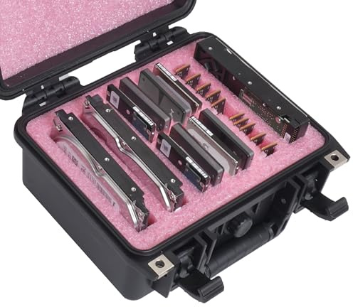Case Club Small Anti-Static HDD & SSD Waterproof Storage Case