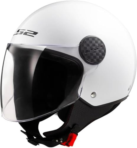 Generico LS2 Sphere II Solid White Motorrad-Jethelm, Größe XXL