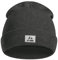 DANISH ENDURANCE Mütze aus recyceltem Material, Weiche Beanie Wintermütze, Warme Fischermütze, Hüte, Mützen & Caps, Unisex, für Herren & Damen, Dunkelgrau, Einheitsgröße