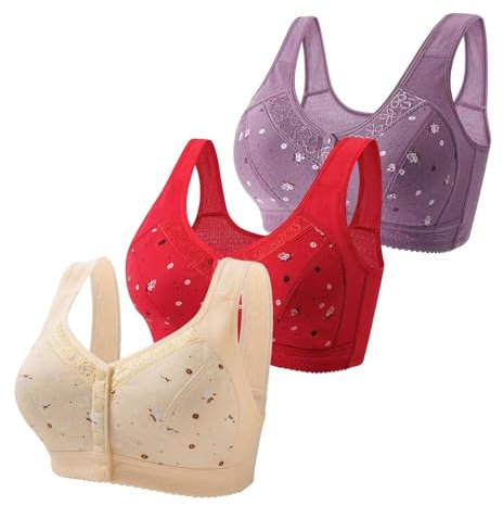 Destockage Lingerie Fine Sous Vetement Sans Armature Soutien Gorge Femme Enceinte Pack Soutien Gorge Femme Soutien Gorge Pour Sein Tombant Soutien Gorge Coton Grande Taille Brassiere Coque Soldes