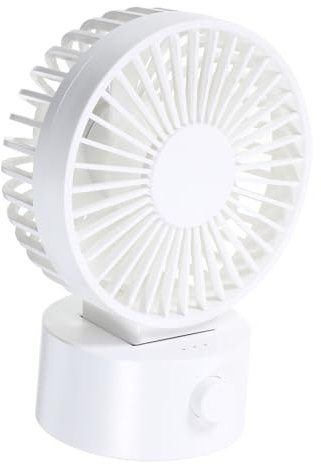 Cabilock Ventilador De Escritorio Vibratorio Usb Ventilador De Mesa Portátil De Verano Ligero