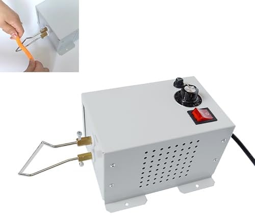 LHQYA Desktop Hot Cutting Machine, Electric Side Cut Hot Knife Rope Cutter, Adjustable Temperature 0-650℃/can Work for a Long Time/Safe and Stable, for Braid Fabric Webbing Belting