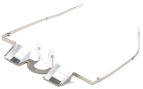 Bed Prism Glasses | Lazy Horizontal Reading Glasses | Reading Glasses For Lying Down | Prism Glasses For TV Watching | Horizontal Reading Glasses Multi Functional For Various Activities For Reading