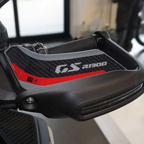 labelbike - Adesivi 3D Protezioni Paramani moto compatibili con BMW R 1300 GS Adventure Rosso