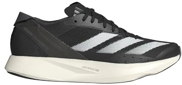 adidas Performance Adizero Takumi Sen 10 Laufschuh Weiß schwarzweissgrau, 43 1/3 Herren