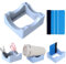 MZSX Small Silicone Cup Cradle, Non-slip Cup Holder, Handicraft Cup Holder with Scraper, for Crafting Tumblers Use to Apply Decals for Tumblers, for Glass Arts and Crafts, Cup Cradle for Tumblers