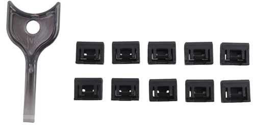 Asuinxurr 10 StüCk USB-Staubstecker, Ladeanschluss, Abdeckkappe, USB-Sicherheitsschloss, Universeller Staubschutz, PC, Notebook, Laptop