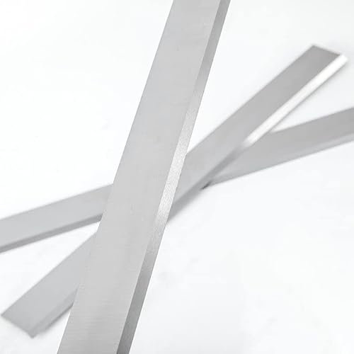 3 Stück 3 x 25 x 310 mm W18 HSS Elektro-Hobelmesser for Schneiden von rotem Holz Hochgeschwindigkeitsstahl-Hobelschneider.