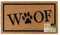 JVL Eco-Friendly Latex Backed Coir Entrance Doormat, 40x70cm - Woof