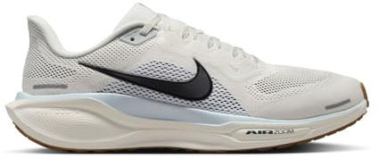 Nike Pegasus 41 Straßenlaufschuh für Herren Laufschuh, Sail/Anthracite-Blue Tint-Wolf Grey, 42.5 EU