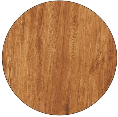 WLCGYD tischplatte Holz Runde Holztischplatte, 30 40 50 60 70 80 90 100 110 cm Durchmesser, Terrassentischplatte, Ersatzkreis, Küchentische, Arbeitsplatte(D,110cm/43.3in)