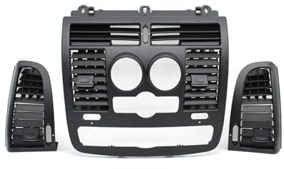 AC Lüftungsgitter Für Benz Für Vito Für Viano W636 W639 2004-2015 LHD RHD Auto Links Rechts Centarl AC Vent Grille Air Outlet Panel Abdeckung Klimaanlage Vents(Model A 3pieces Set)